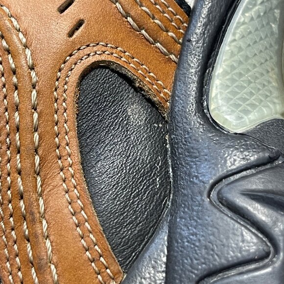 Footjoy Contour Golf Shoes Series White Brown Leather 54024 Mens 7M - Picture 7 of 10